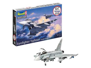1:144 Starter Kit Eurofighter Typhoon (single seater) Revell Modellbausatz mit Basiszubehör